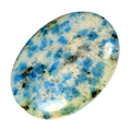 Azurite in Quartz Palm stones